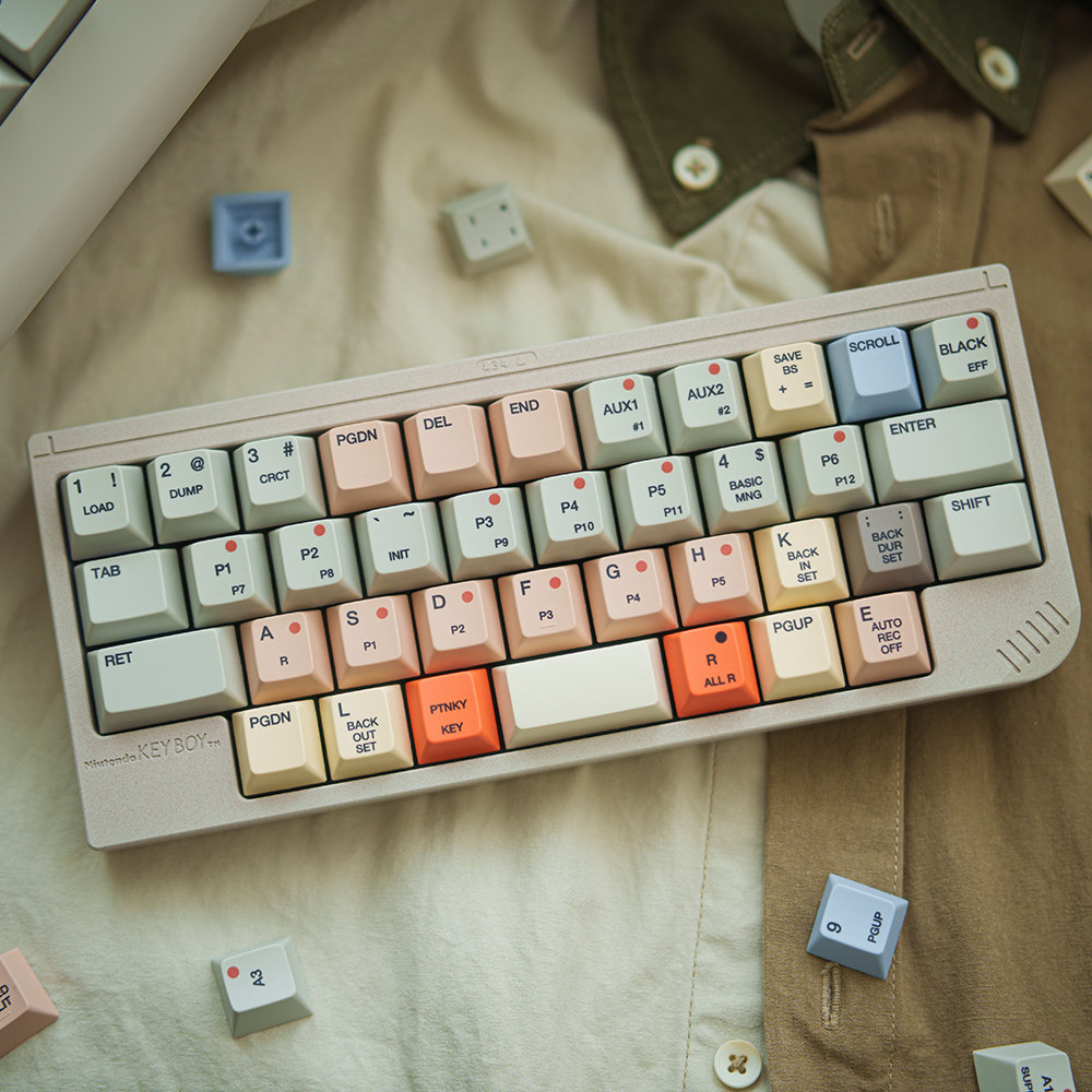 Retro Gaming Keycaps - FBB Keycaps S9000 Retro Style For