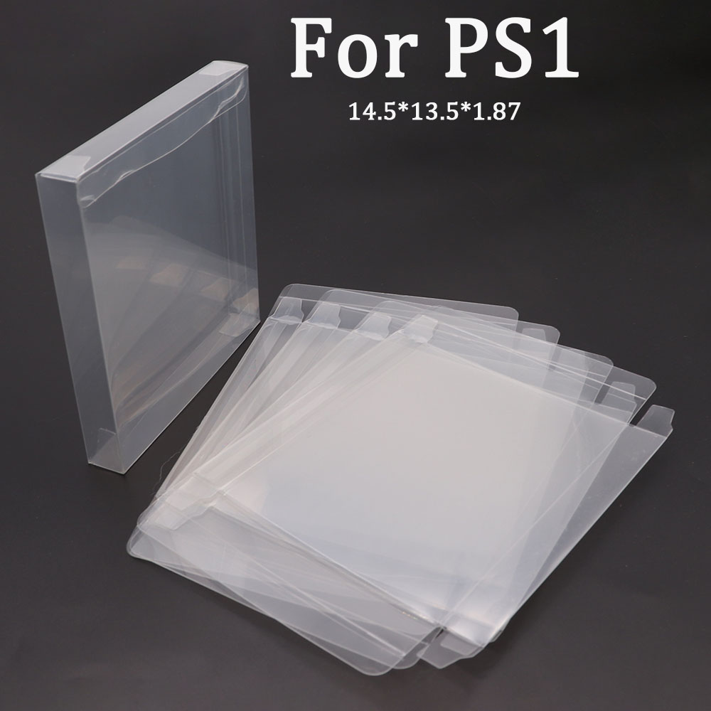 Game Cartridge Case - 2/5/10/pc/Lot Transparent Clear PET Plastic Box