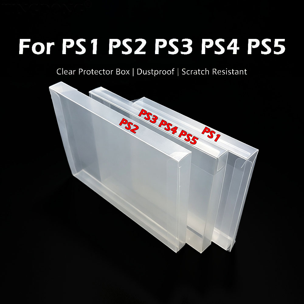 Game Cartridge Case - 1‑10PCS Clear PET Game Protector Box