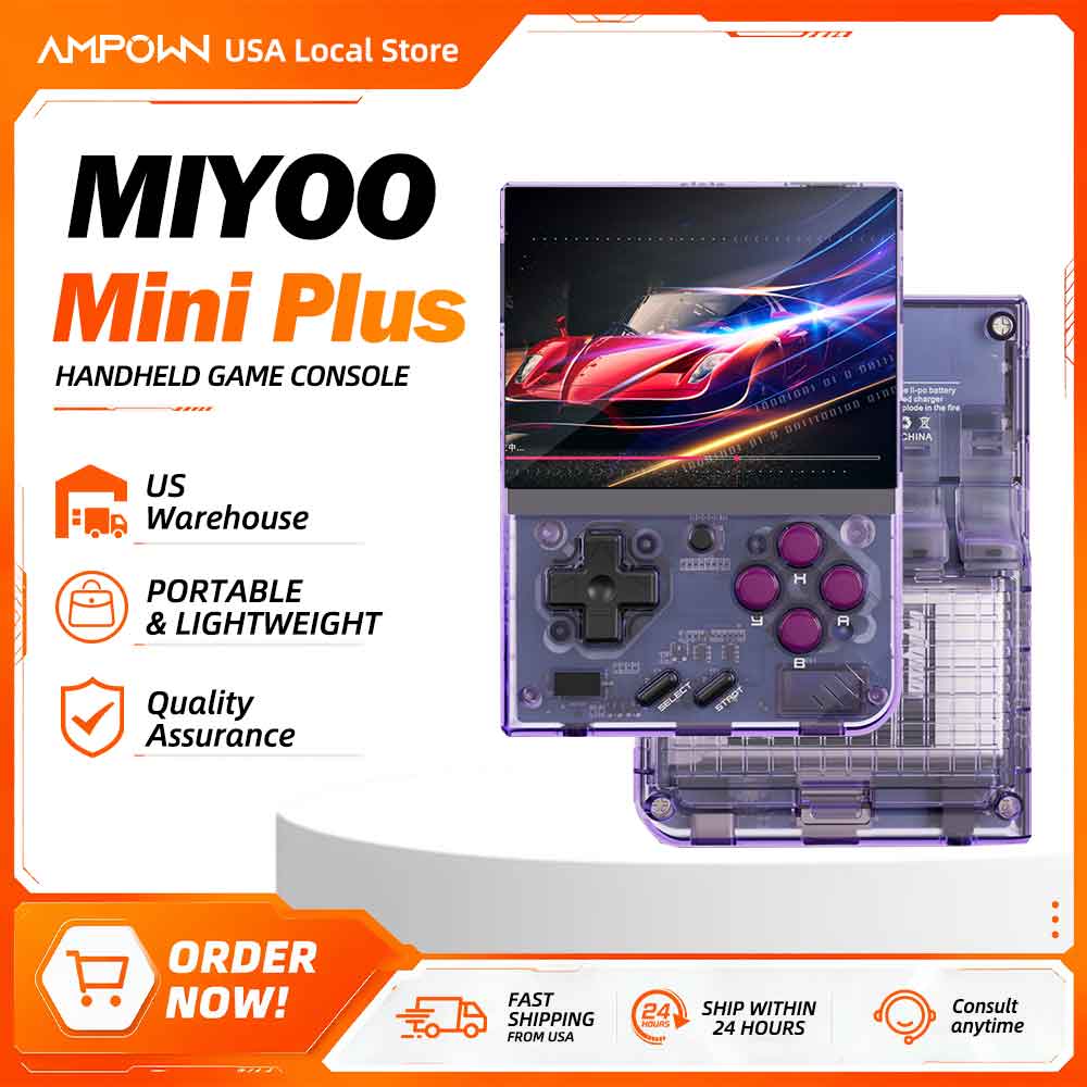 Retro Gaming Tablet - Miyoo Mini+ Retro Handheld Game Console