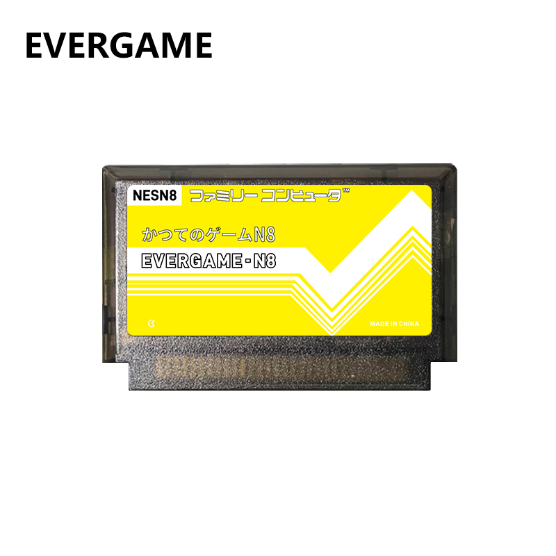 Retro Gaming Machine - REMANK EVERGAME N8 NES Cartridge Super