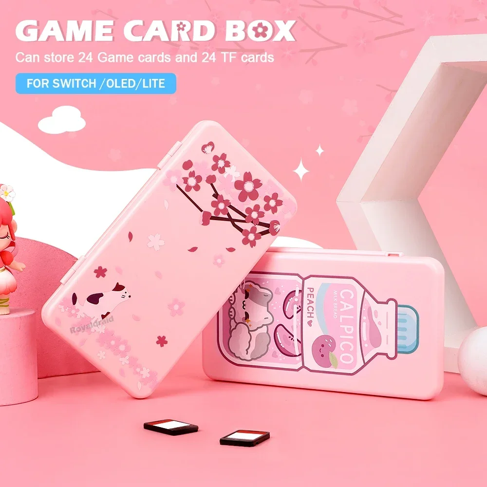 NEW 24in1 Game Card Case Holde - Game Cartridge Case recension och pris