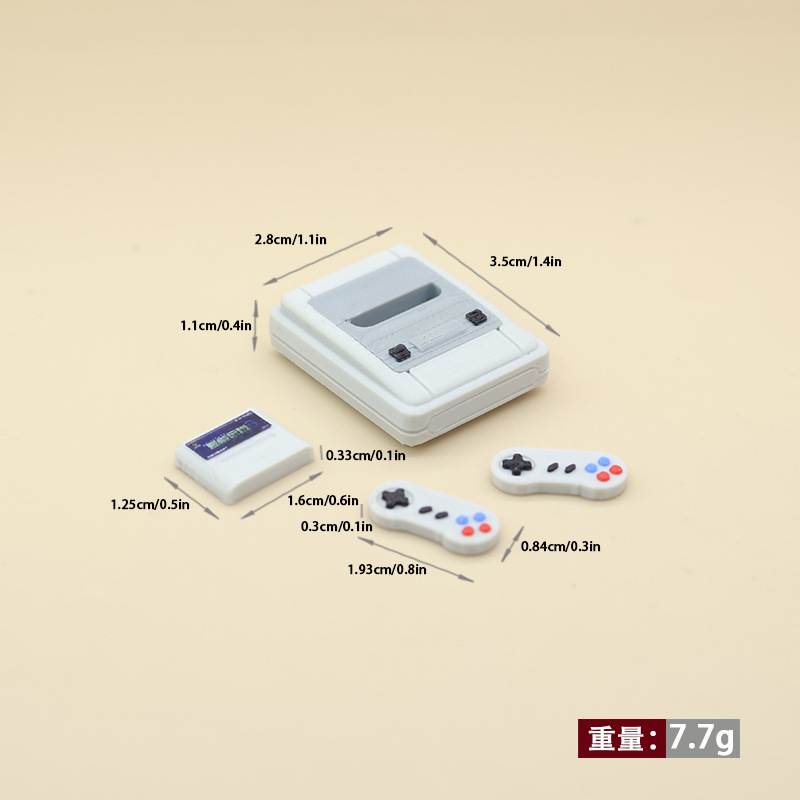1set Dollhouse Mini Retro Game - Retro Gaming Machine recension och pris