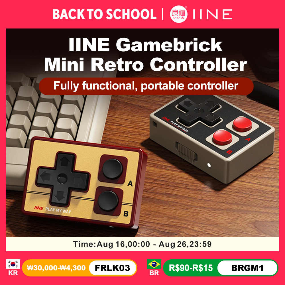 IINE Mini Controller for iOS A - Retro Gaming Tablet recension och pris
