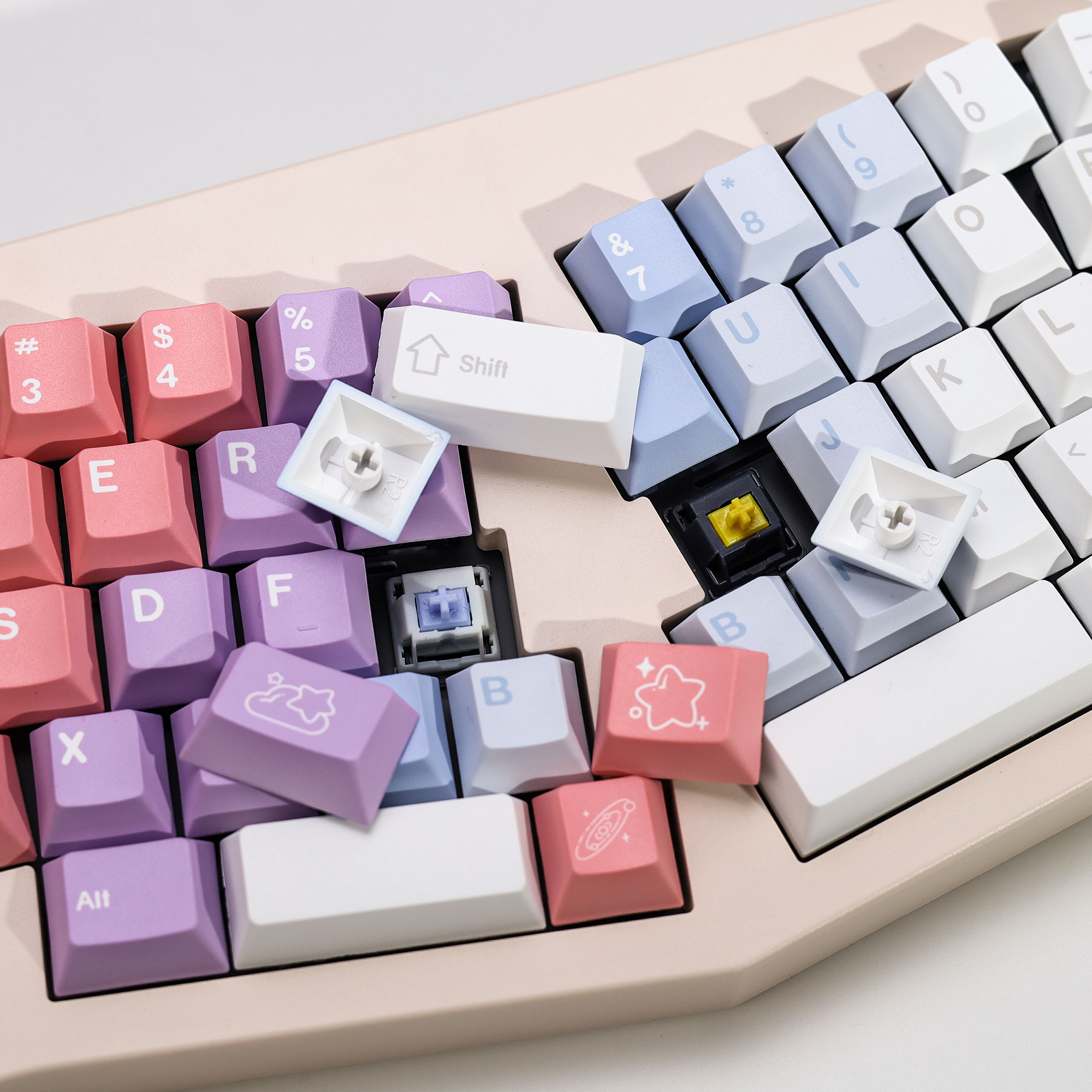 KBDiy Dreamscape Theme Keycaps - Retro Gaming Keycaps recension och pris