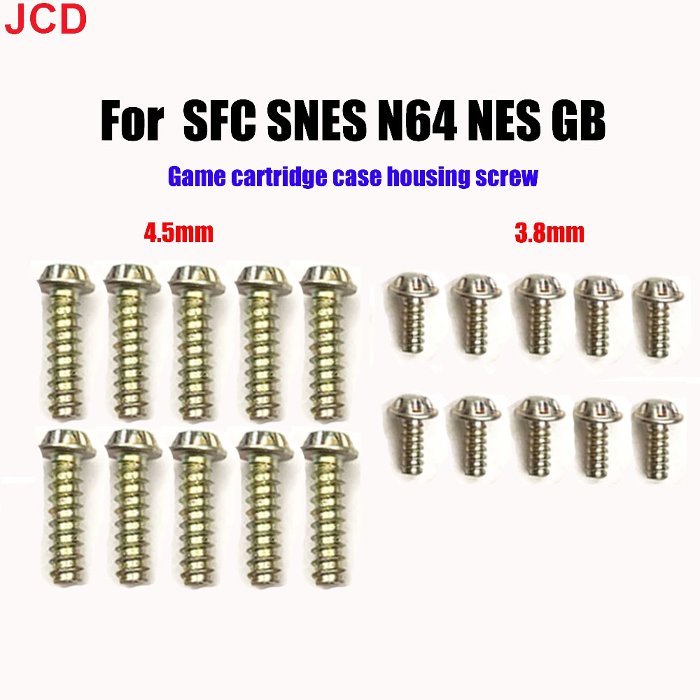JCD 10pcs 3.8mm 4.5mm Security - Game Cartridge Case recension och pris