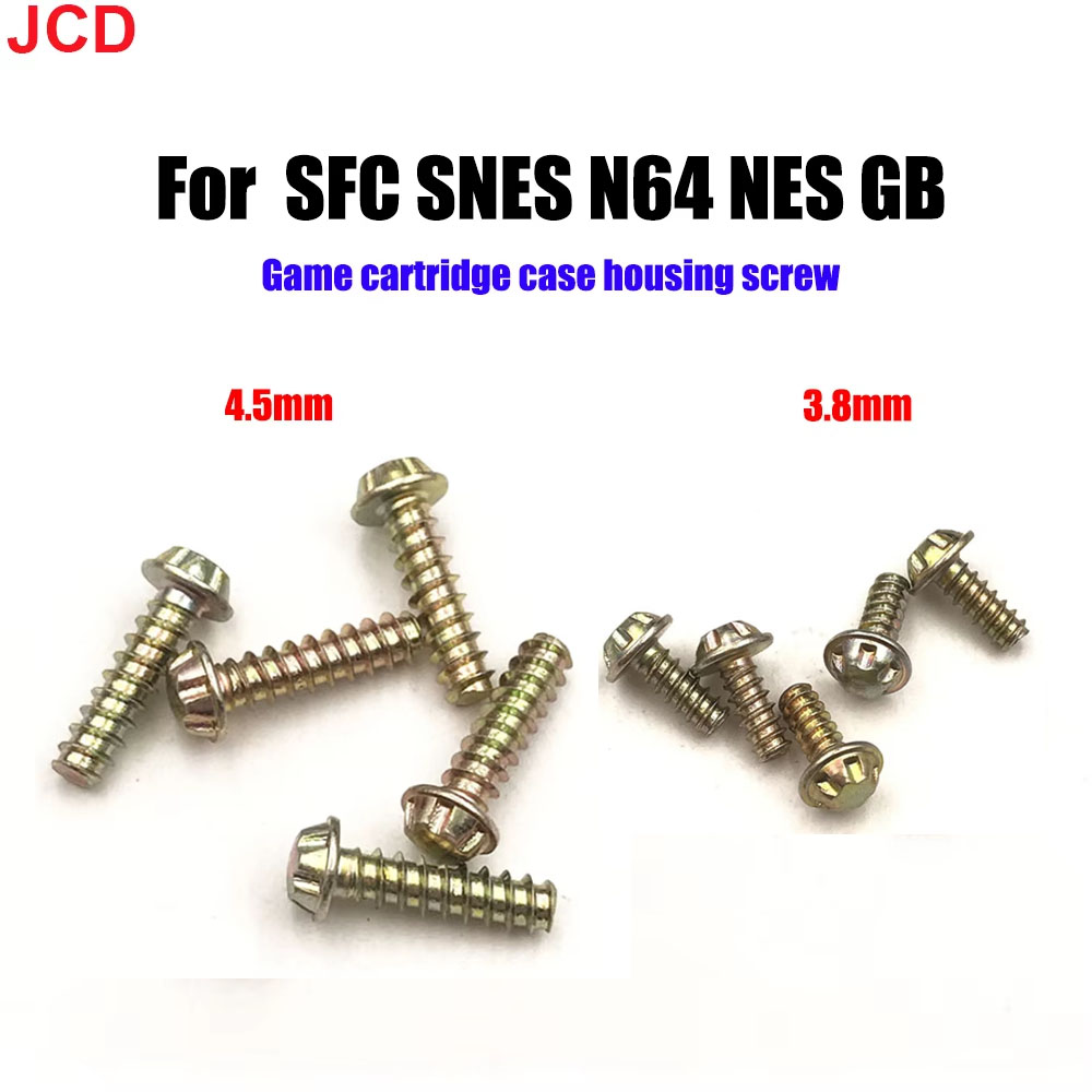 JCD 10pcs 3.8mm 4.5mm Security - Game Cartridge Case recension och pris