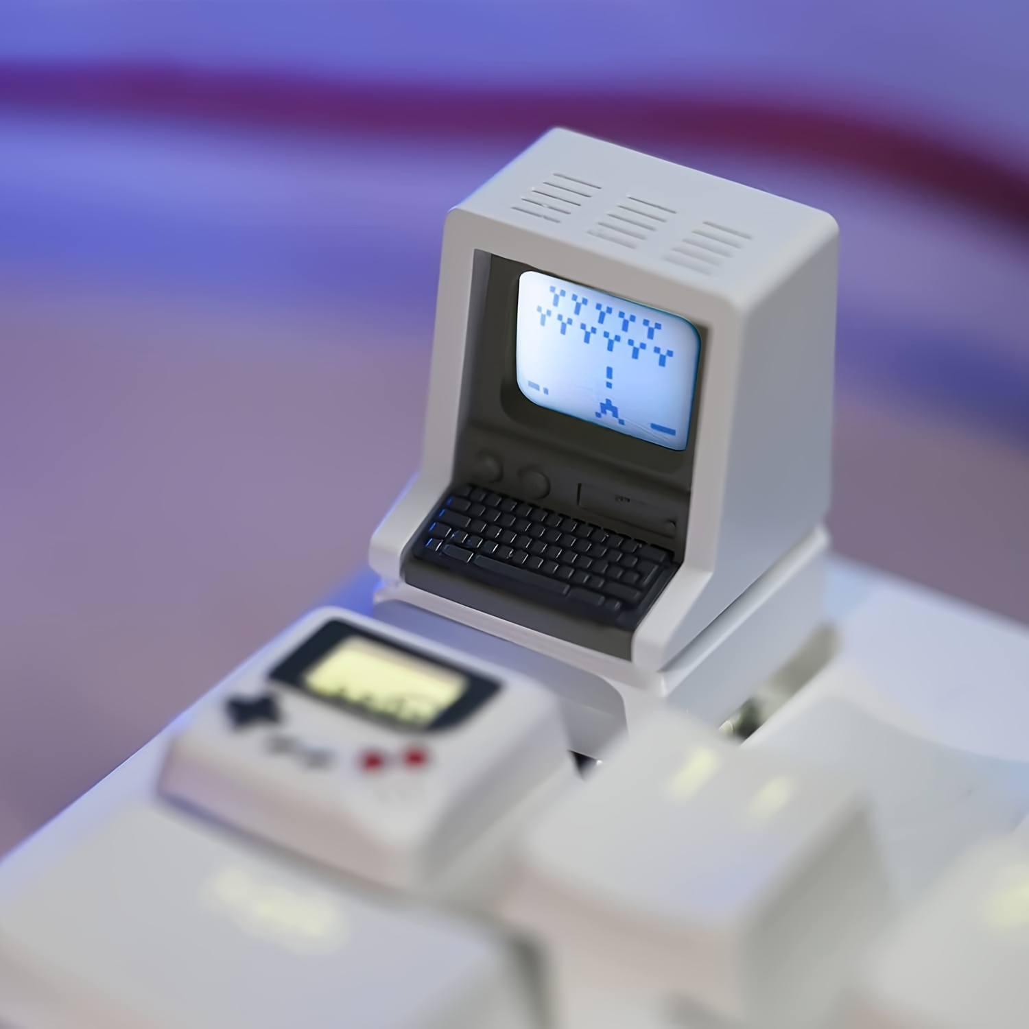 Retro Mac-Inspired Keycaps Dou - Retro Gaming Keycaps recension och pris