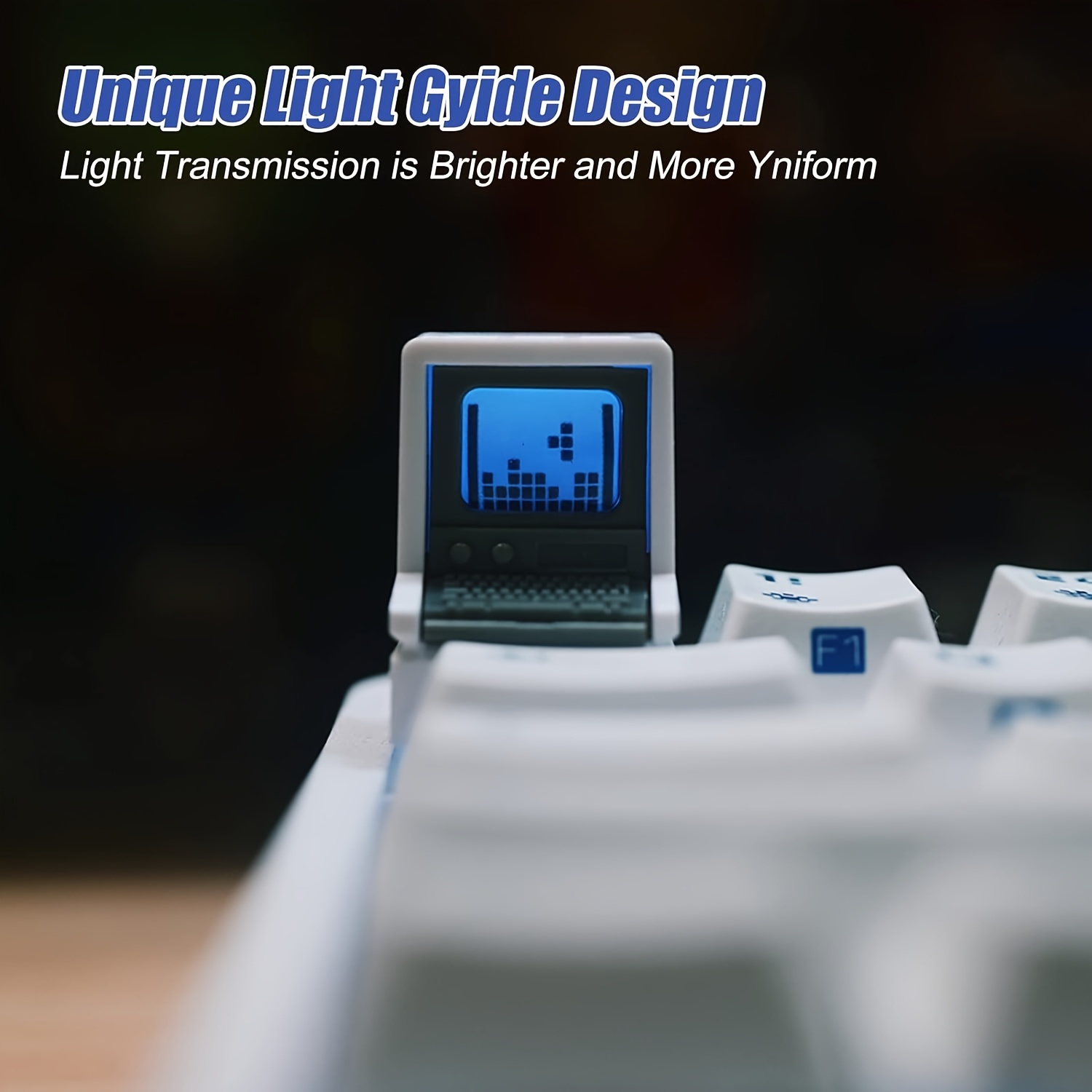 Retro Mac-Inspired Keycaps Dou - Retro Gaming Keycaps recension och pris