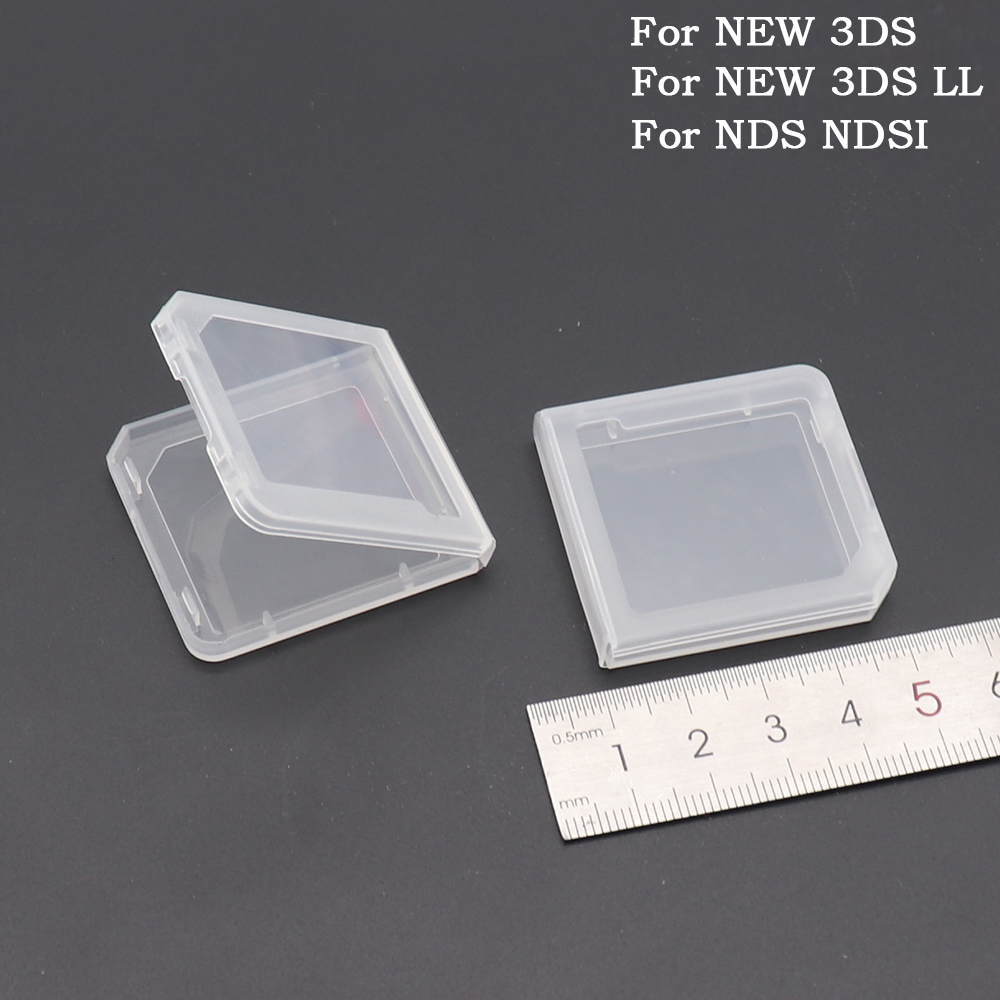10 Pcs Clear Plastic Game Cart - Game Cartridge Case recension och pris