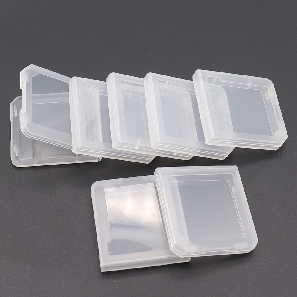 10 Pcs Clear Plastic Game Cart - Game Cartridge Case recension och pris