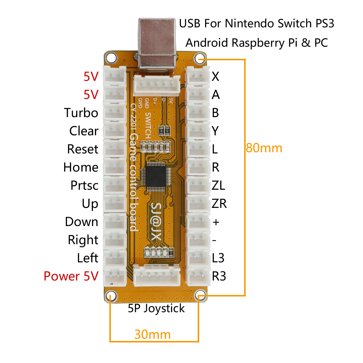 SJ@JX Arcade Game Controller U - Arcade Button Kit recension och pris