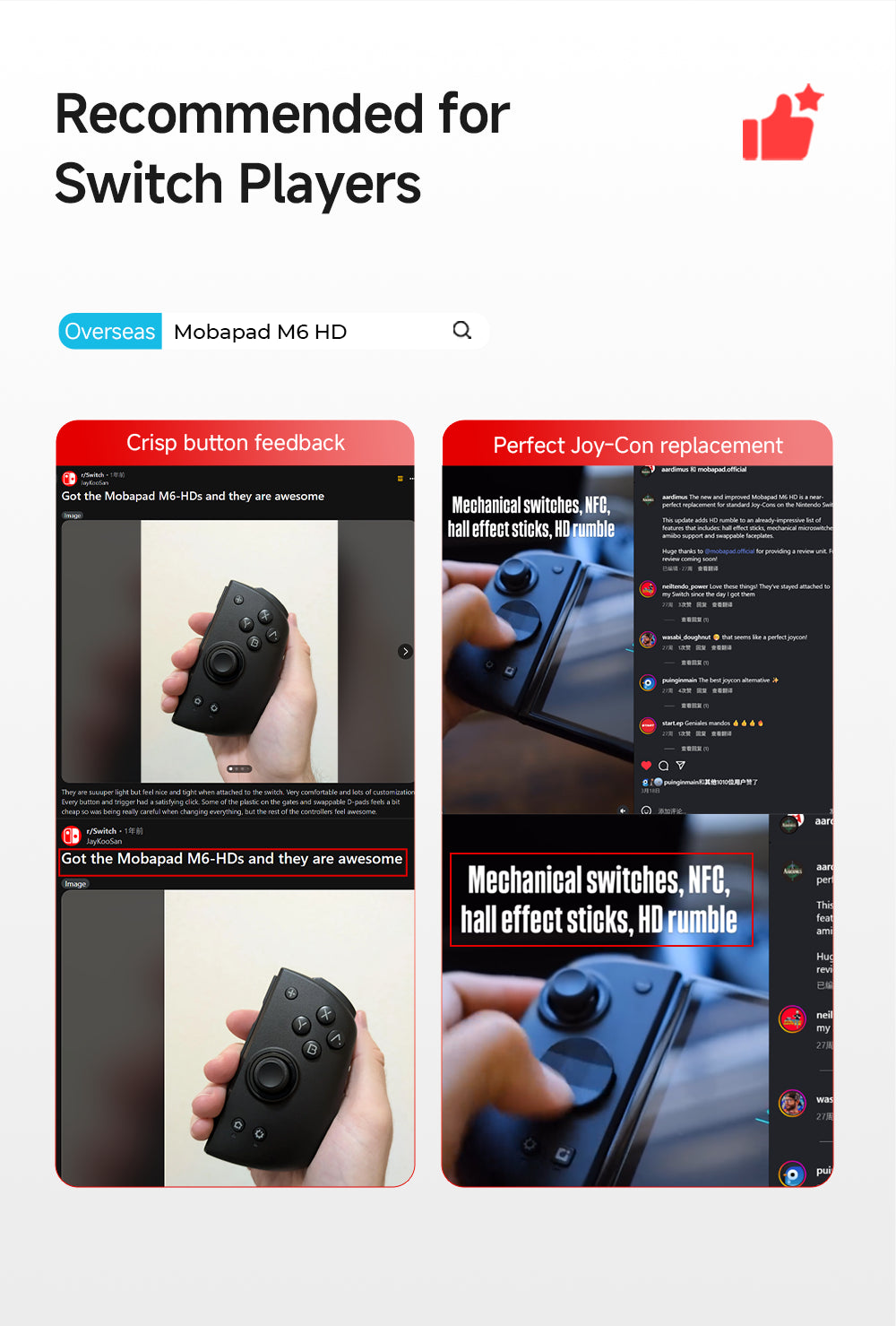 MOBAPAD M6s Gemini Bluetooth W - Nes Controller Usb recension och pris
