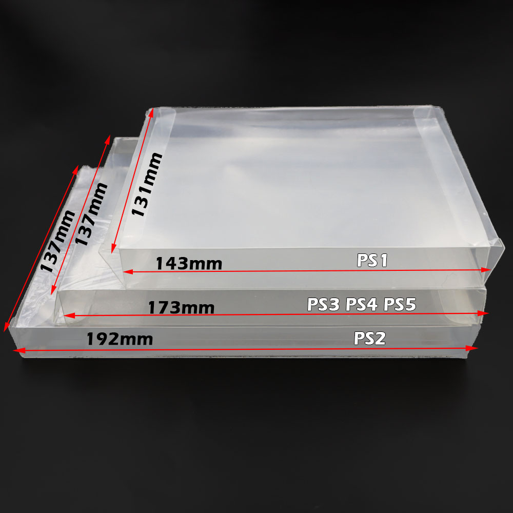 1‑10PCS Clear PET Game Protect - Game Cartridge Case recension och pris
