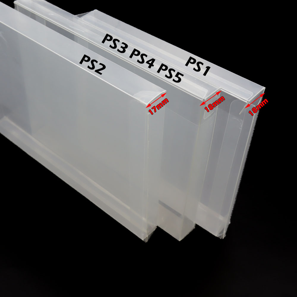 1‑10PCS Clear PET Game Protect - Game Cartridge Case recension och pris