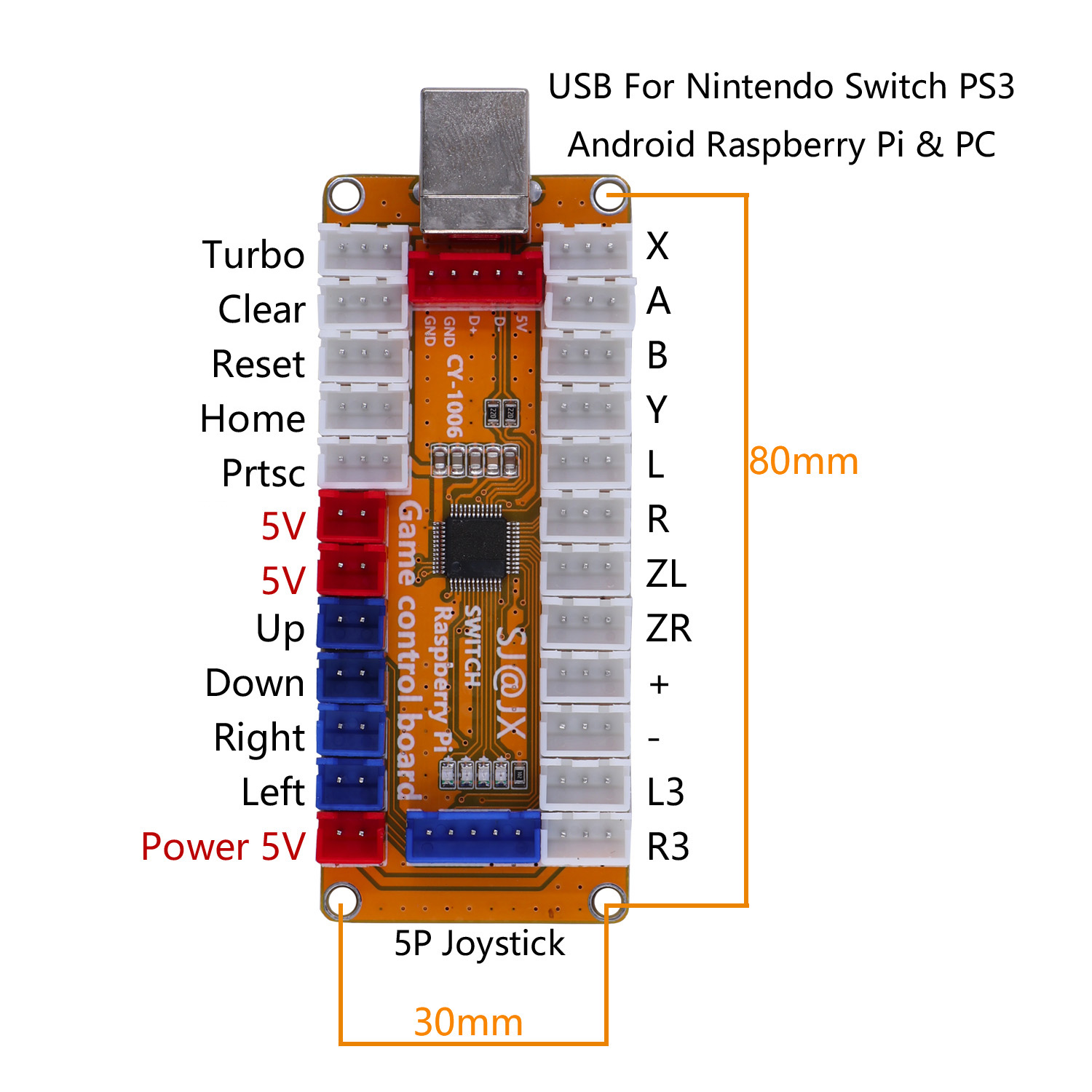 SJ@JX Arcade Game LED Controll - Arcade Button Kit recension och pris
