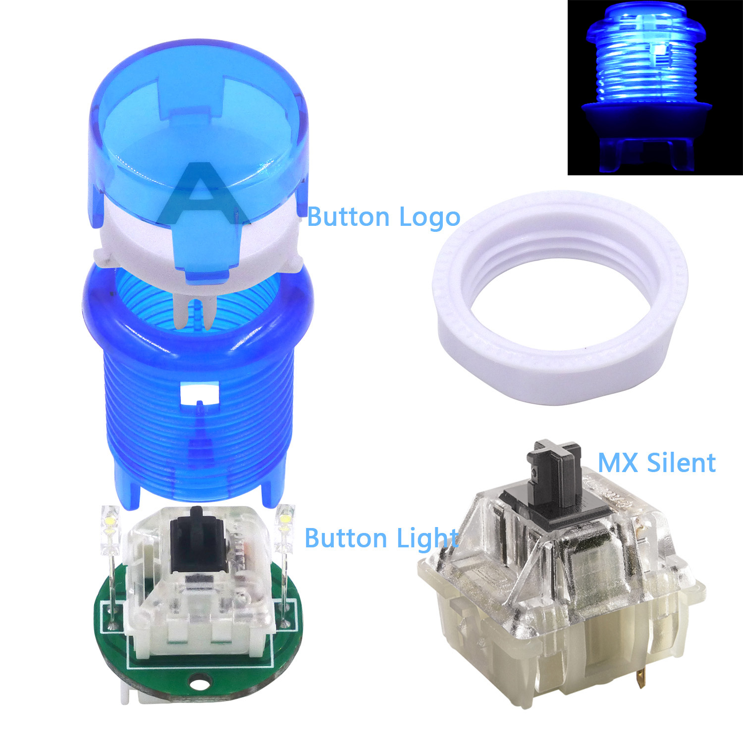 SJ@JX Arcade Game LED Controll - Arcade Button Kit recension och pris