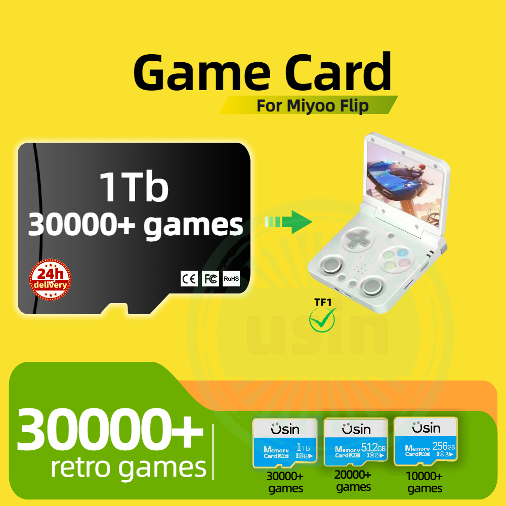 Game Card For Miyoo Flip 30000 - Retro Gaming Tablet recension och pris