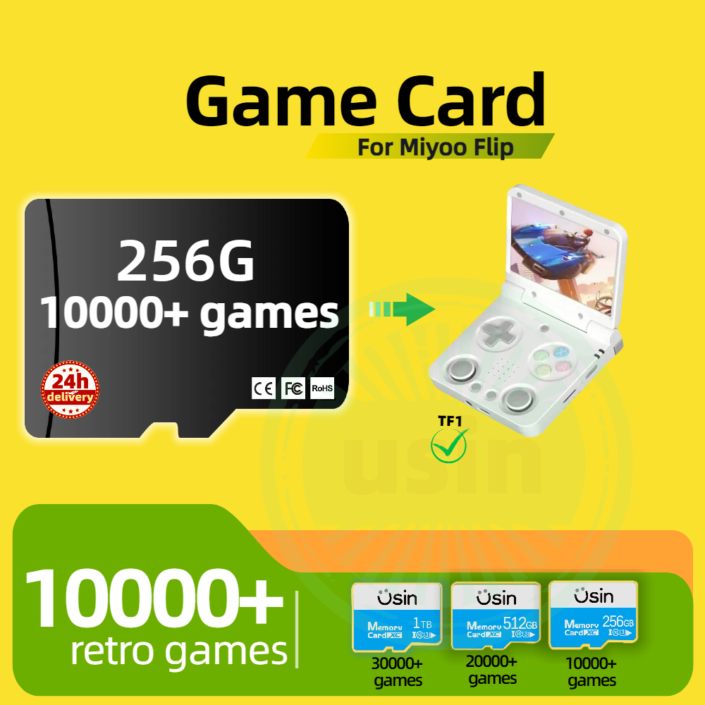 Game Card For Miyoo Flip 30000 - Retro Gaming Tablet recension och pris