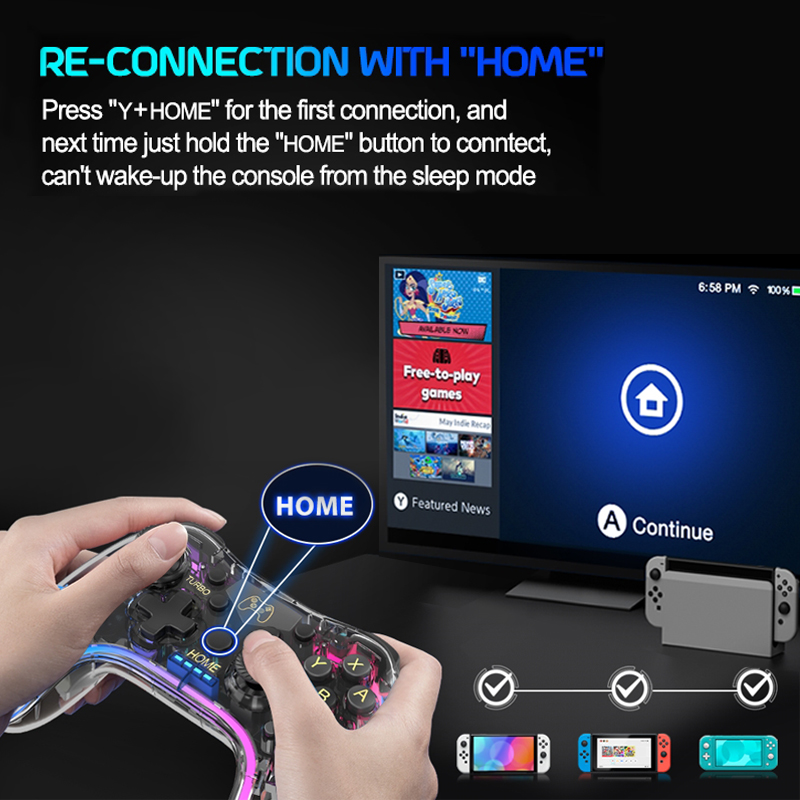 Wireless RGB Retro Gaming Cont - Retro Gaming Tablet recension och pris