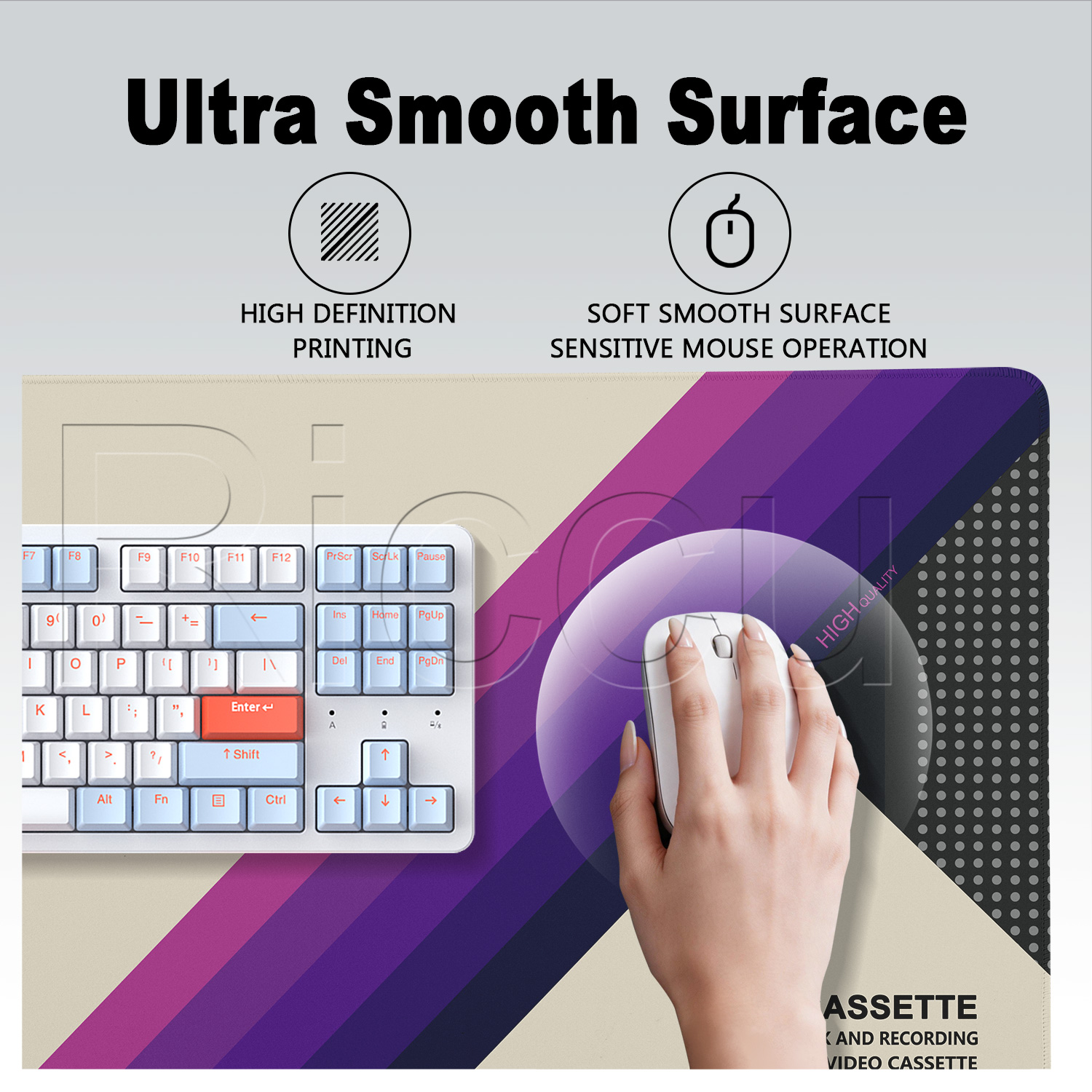 Mouse Pad HD Printing Retro VH - Mouse Gaming Retro recension och pris