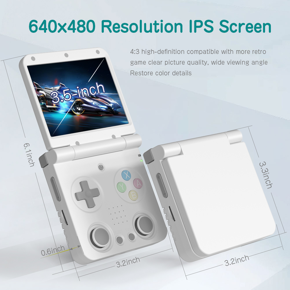 MIYOO FLIP V2 Handheld Game Pl - Retro Gaming Os Linux recension och pris