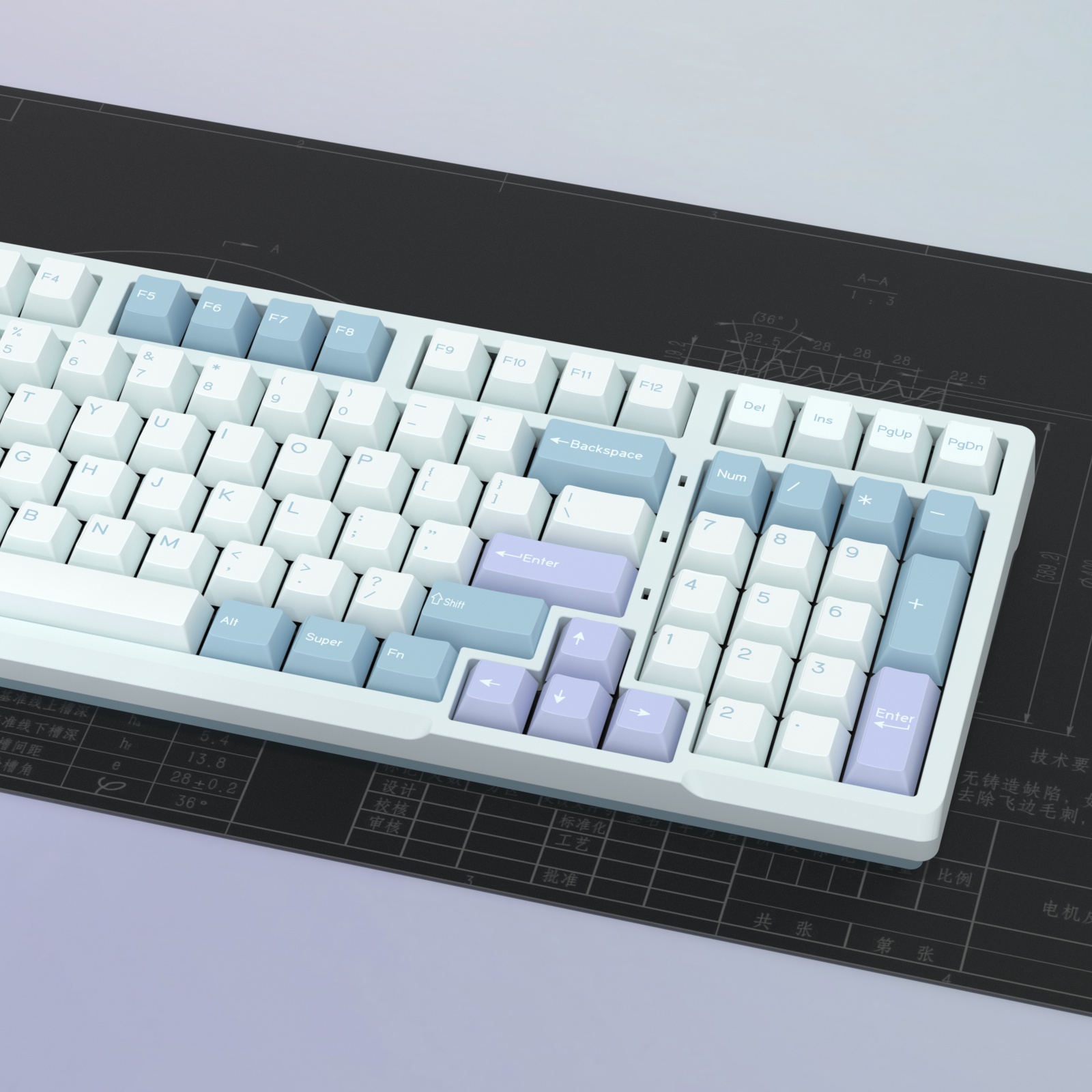 KBDiy GMK Illusion Keycap Cher - Retro Gaming Keycaps recension och pris