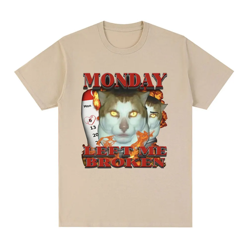 Funny Monday Left Me Broken Ca - Retro Gaming Shirt recension och pris