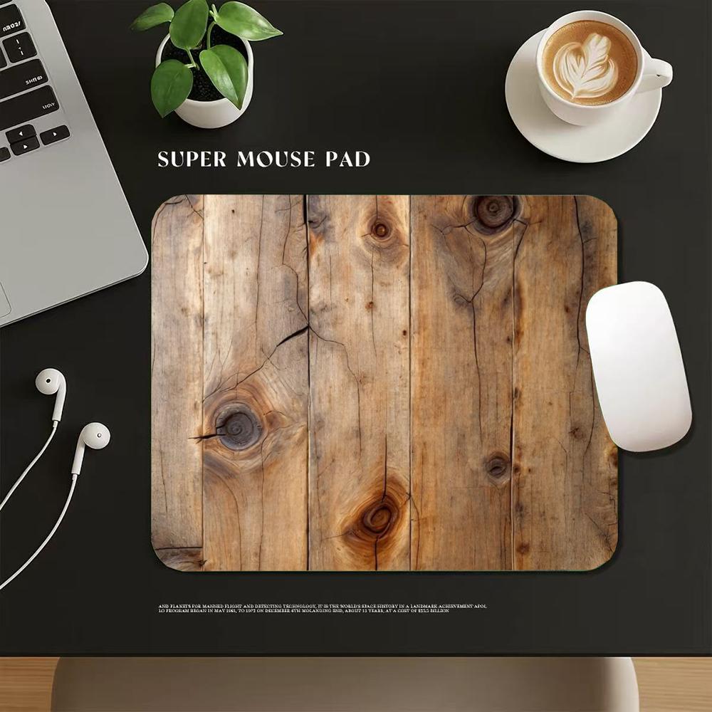 Vintage Cracked Wood Plank Mou - Mouse Gaming Retro recension och pris