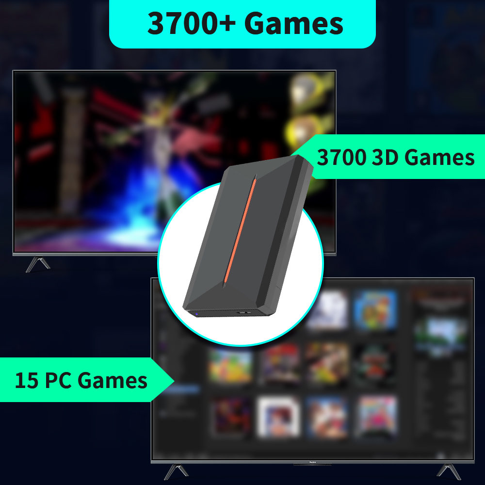 Launchbox OS 500GB Portable Ga - Retro Gaming Tablet recension och pris