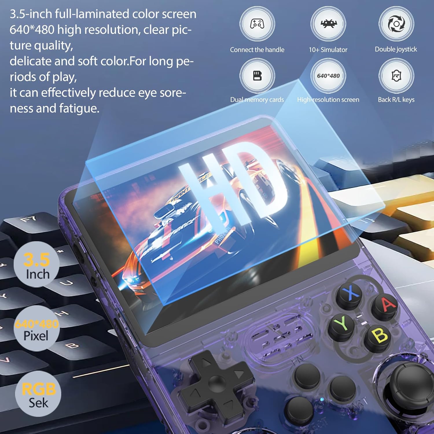 NEW R36S Retro Handheld Game C - Retro Gaming Os Linux recension och pris