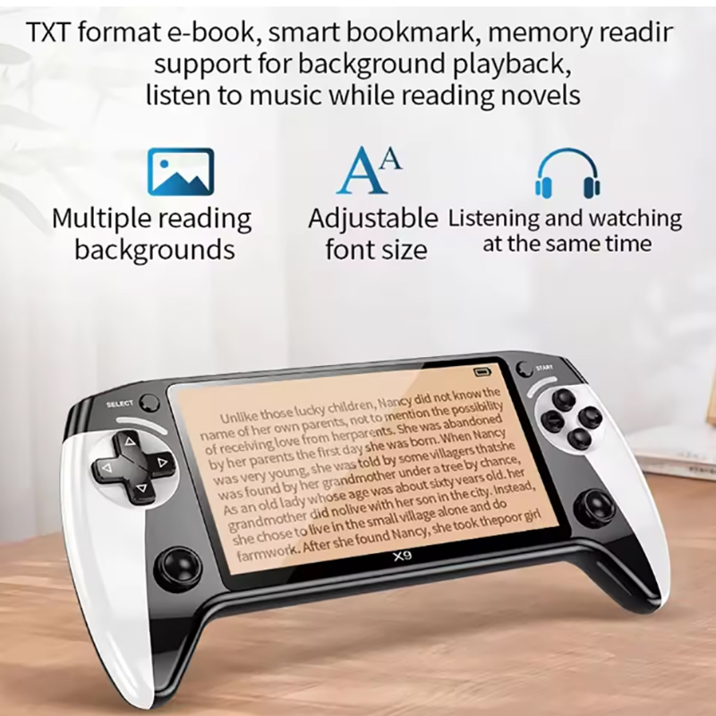 X9 Portable Handheld Game Cons - Retro Gaming For Tv recension och pris