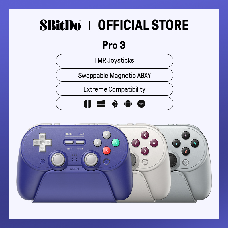 8BitDo Pro 3 Wireless Gaming C - Nes Controller Usb recension och pris