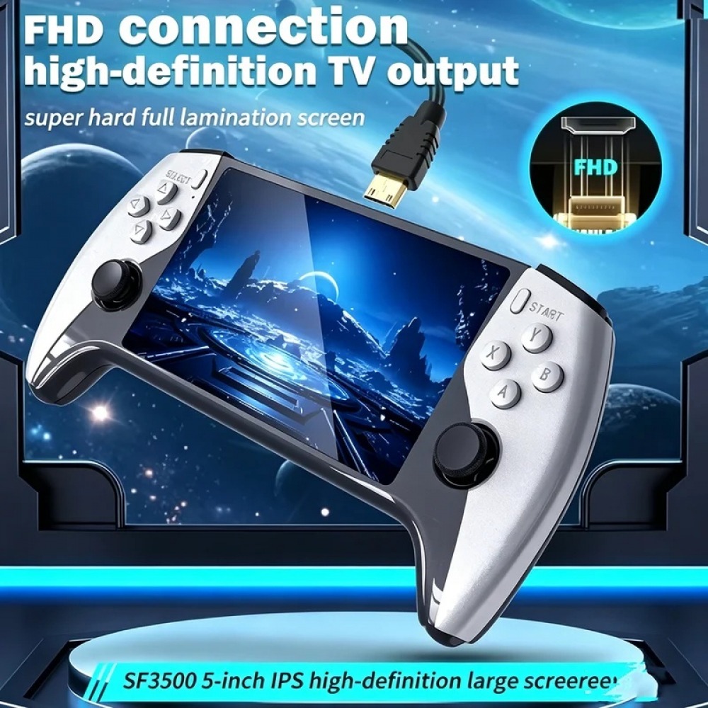 SF3500 5 inch Handheld Game Co - Retro Gaming Machine recension och pris